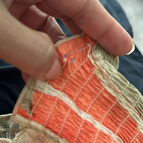 🦋⭐️HOST PICK⭐️Cropped off-the-shoulder top voluminous sleeves silk scarf… - Picture 5 of 5